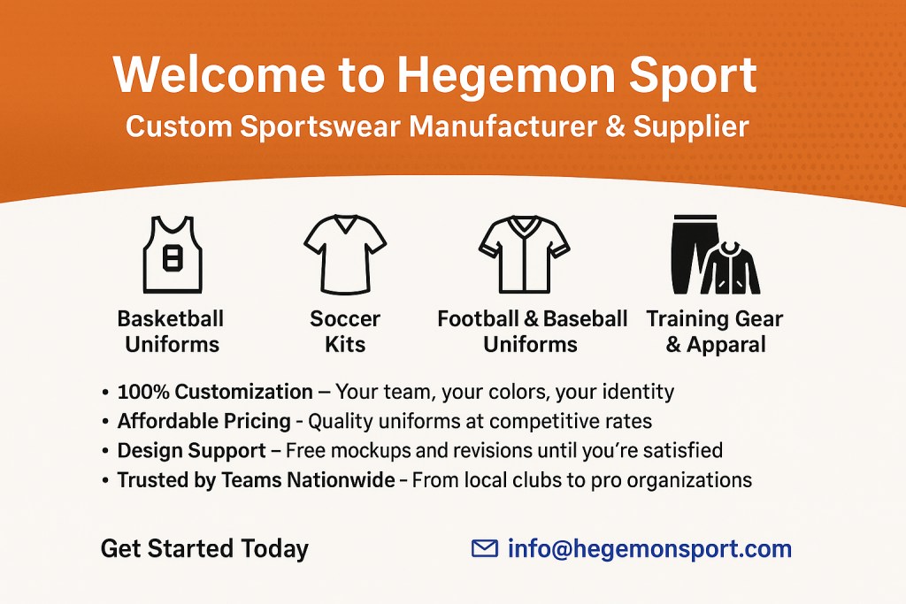 Hegemon Sport – Custom Sportswear Manufacturer & Supplier