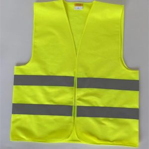 OEM 120gsm high visibility reflective safety vest with customized logo